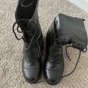 Black Combat Boots